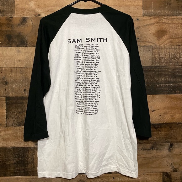 Sam Smith The Thrill of It All Tour T Shirt 2018 Size XL - Picture 2 of 2